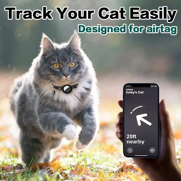 Cat Safety Airtag Collar